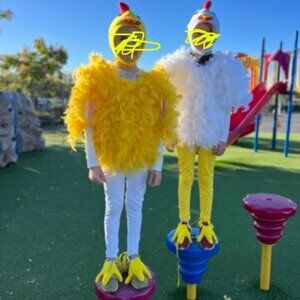 2 Chicken Costumes- perfect for Halloween!